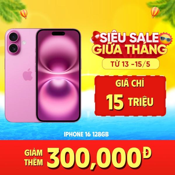iPhone 16 128GB Cũ 99%