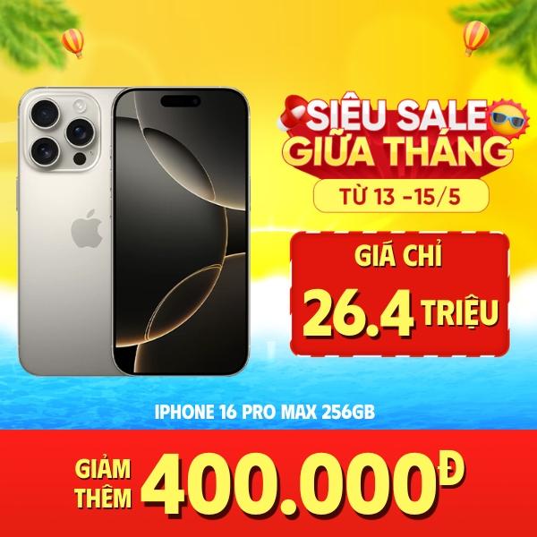 iPhone 16 Pro Max 256GB Máy Đẹp