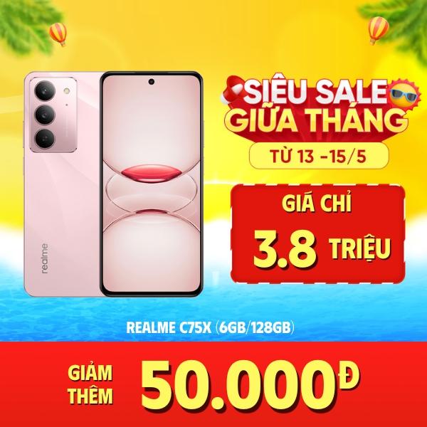 Realme C75x 6GB/128GB Chính Hãng