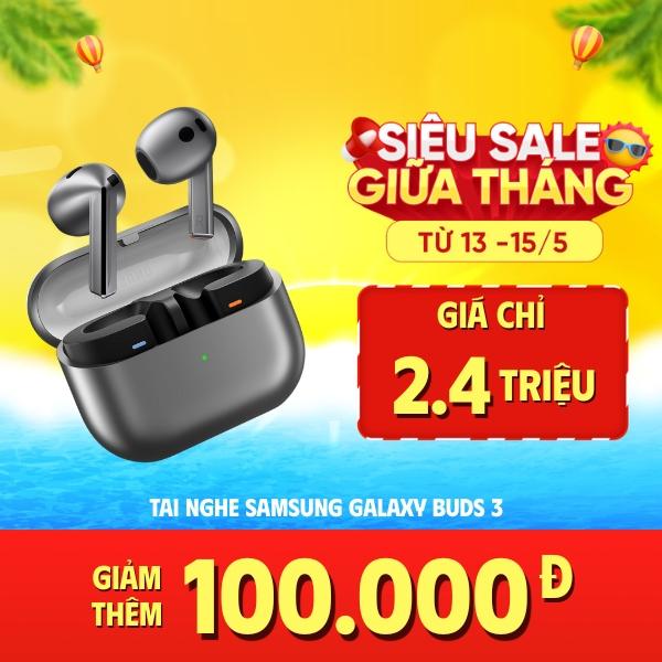 Tai nghe không dây Samsung Galaxy Buds 3 Chính Hãng