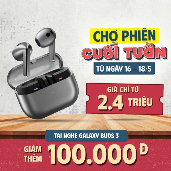 Tai nghe không dây Samsung Galaxy Buds 3 Chính Hãng