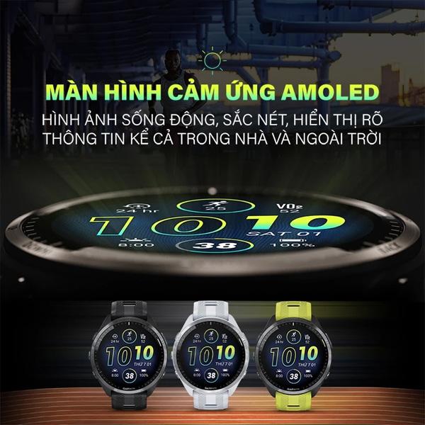Đồng hồ thông minh Garmin Forerunner 965 47.2mm Chính Hãng