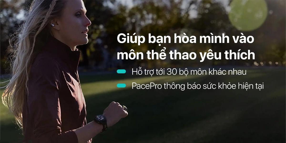 Đồng hồ thông minh Garmin Forerunner 265S Music 47.1mm