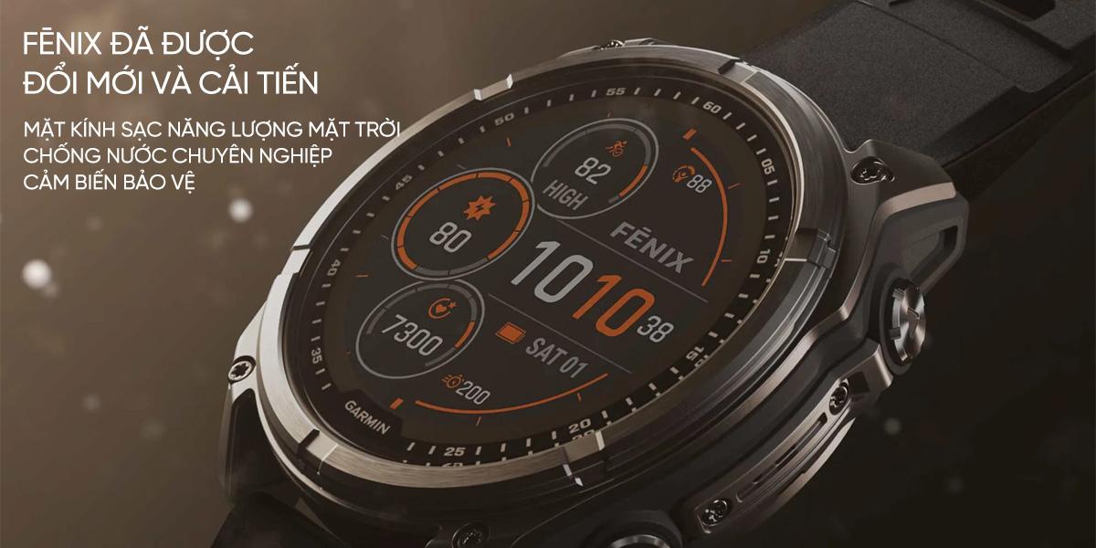 Đồng Hồ Thông Minh Garmin Fenix 8 Sapphire 47mm Chính Hãng