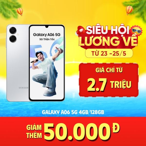 Samsung Galaxy A06 5G 4GB/128GB Chính Hãng - BHĐT