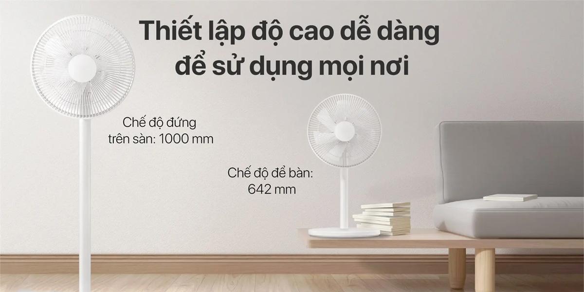Quạt thông minh Xiaomi Mi Smart Standing Fan 2 Lite Chính Hãng