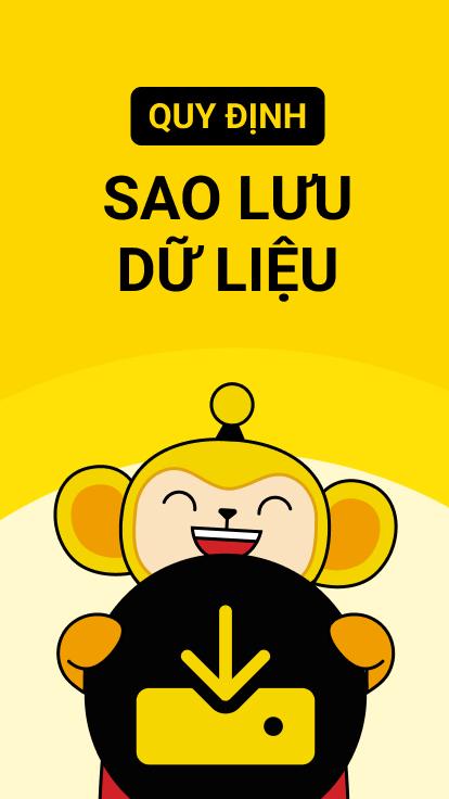 QUY ĐỊNH SAO LƯU DỮ LIỆU