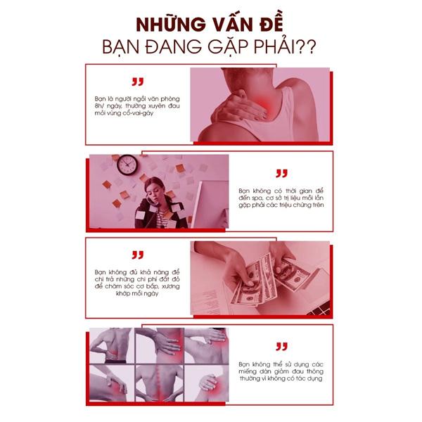 Súng Massage BUHEUNG Choice.Dr DC-001 40W 6 chế độ Chính Hãng