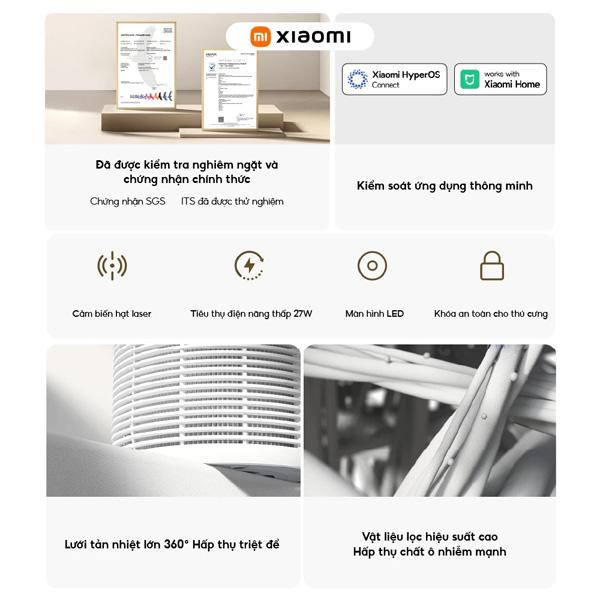 Máy lọc không khí Xiaomi Smart Pet Care Air Purifier Chính Hãng