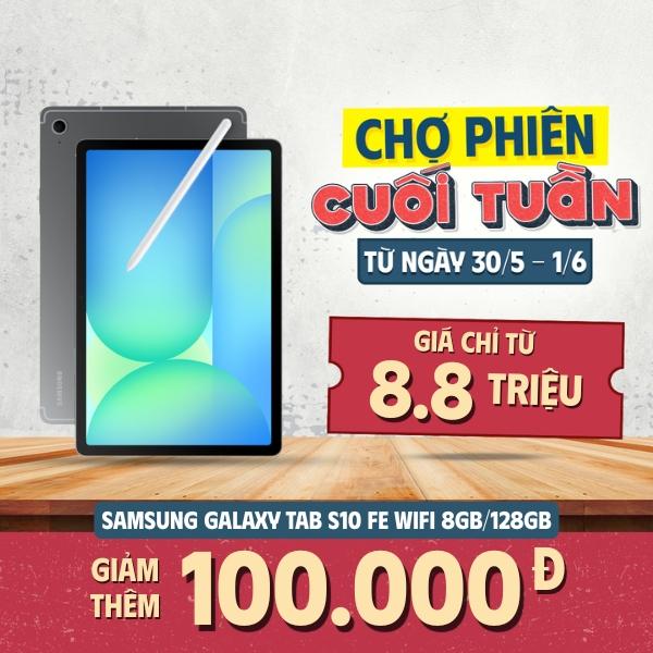 Samsung Galaxy Tab S10 FE Wifi 8GB/128GB Chính Hãng - BHĐT