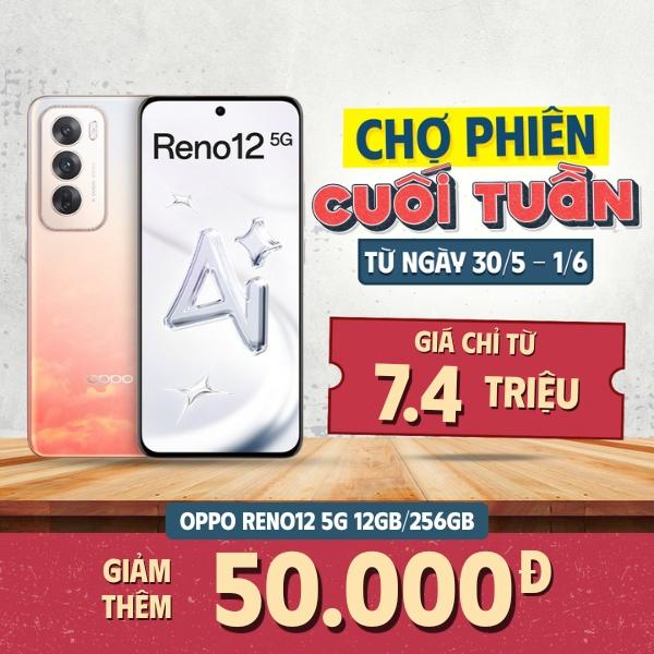 Oppo Reno12 5G 12GB/256GB Chính Hãng