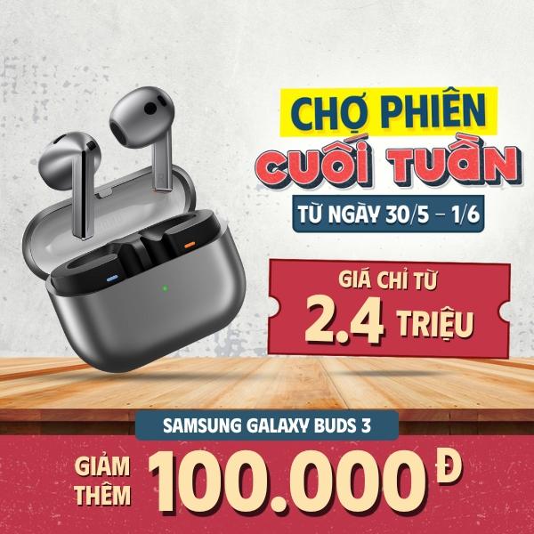 Tai nghe không dây Samsung Galaxy Buds 3 Chính Hãng