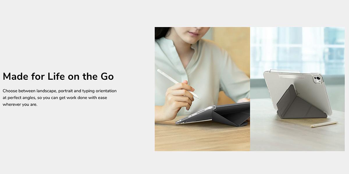 Bao da UNIQ CAMDEN CLICK IPAD Air 4 | Air 5 | Air 6 11" 2024 Chính Hãng