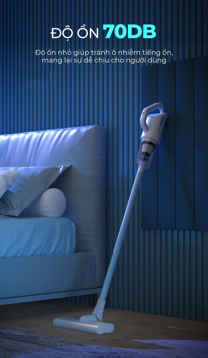 Hoạt động &ecirc;m &aacute;i với độ ồn chỉ 70dB