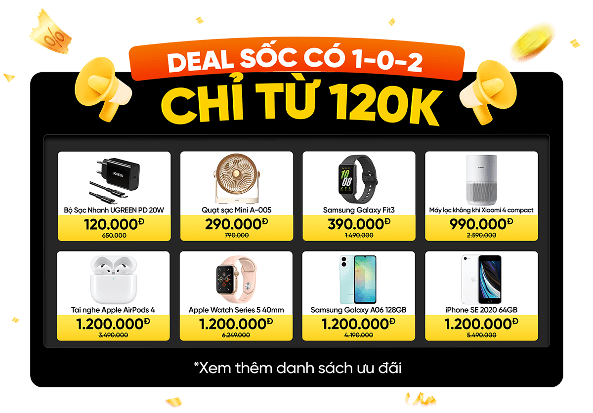 DEAL SỐC CÓ 1-0-2