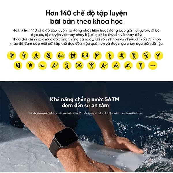 Đồng hồ thông minh Xiaomi Redmi Watch 5 49.1mm Chính Hãng