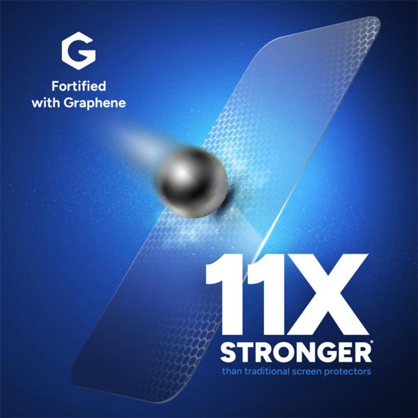 Miếng dán màn hình ZAGG InvisibleShield XTR4 iPhone, chất liệu Graphene siêu cứng