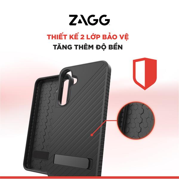 Ốp Lưng ZAGG Denali Kickstand Samsung S25 Ultra Chín Hãng