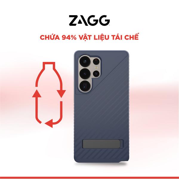 Ốp Lưng ZAGG Denali Kickstand Samsung S25 Ultra Chín Hãng