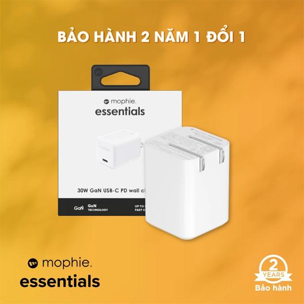Củ Sạc Nhanh Mophie Essentials 40W 1C GaN Chính Hãng