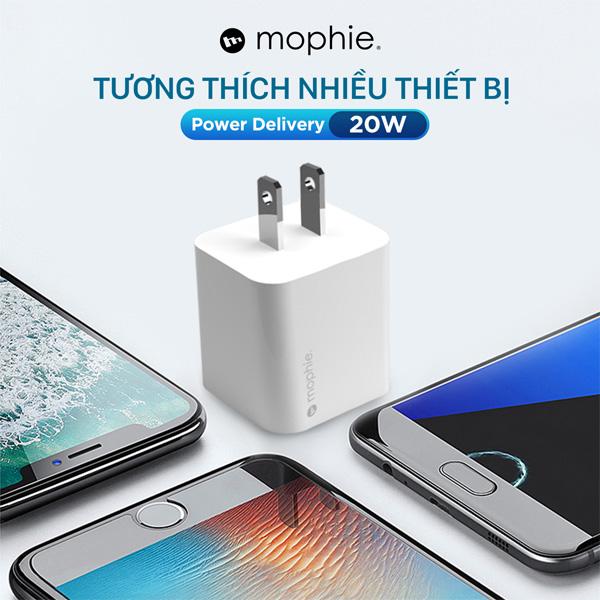 Củ Sạc Mophie PD 20W 1C Chính Hãng