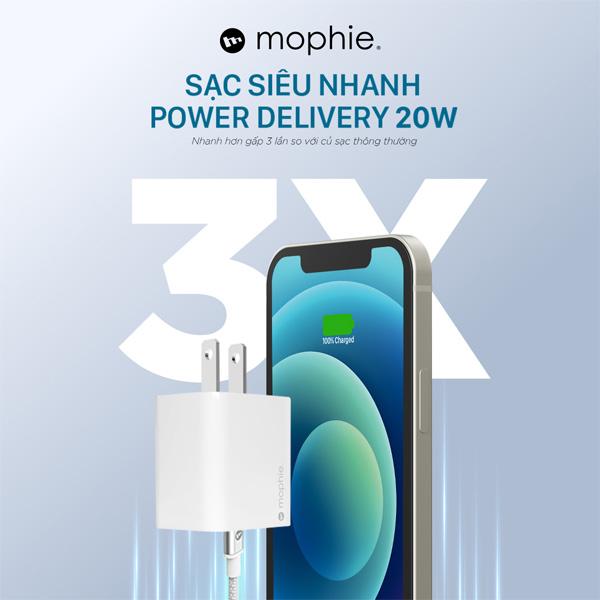 Củ Sạc Mophie PD 20W 1C Chính Hãng