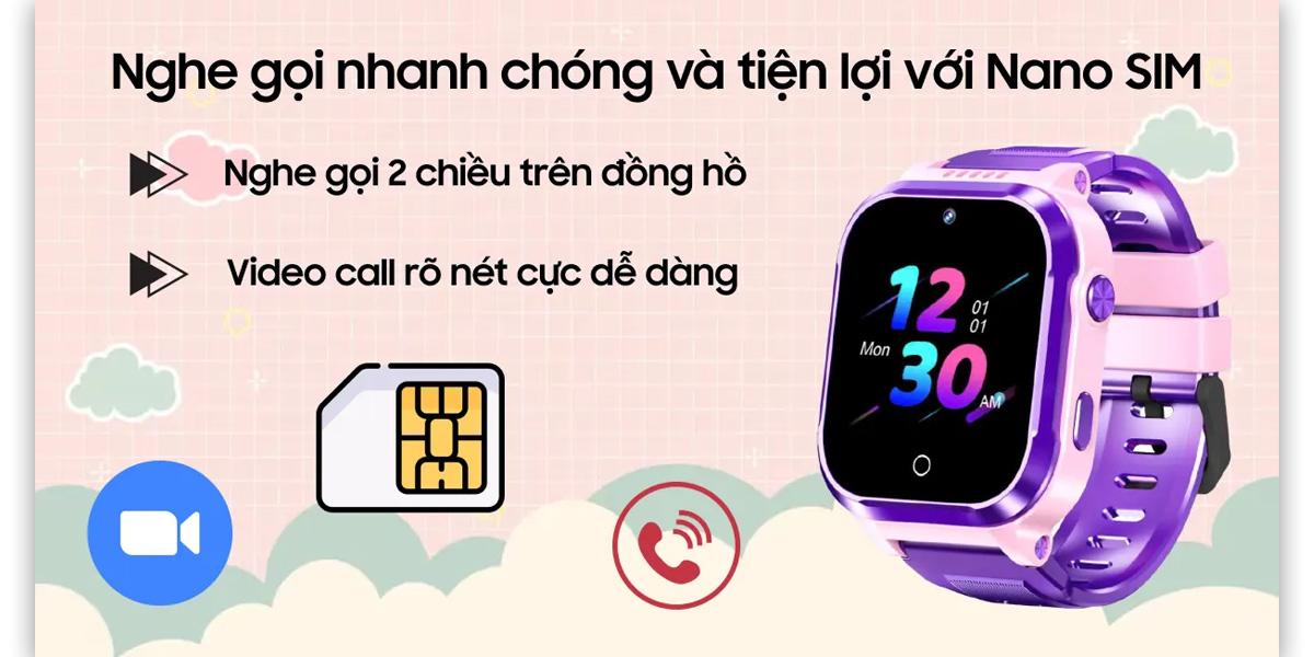 Đồng Hồ Thông Minh Định Vị Trẻ Em MyKID Lite V2 Chính Hãng