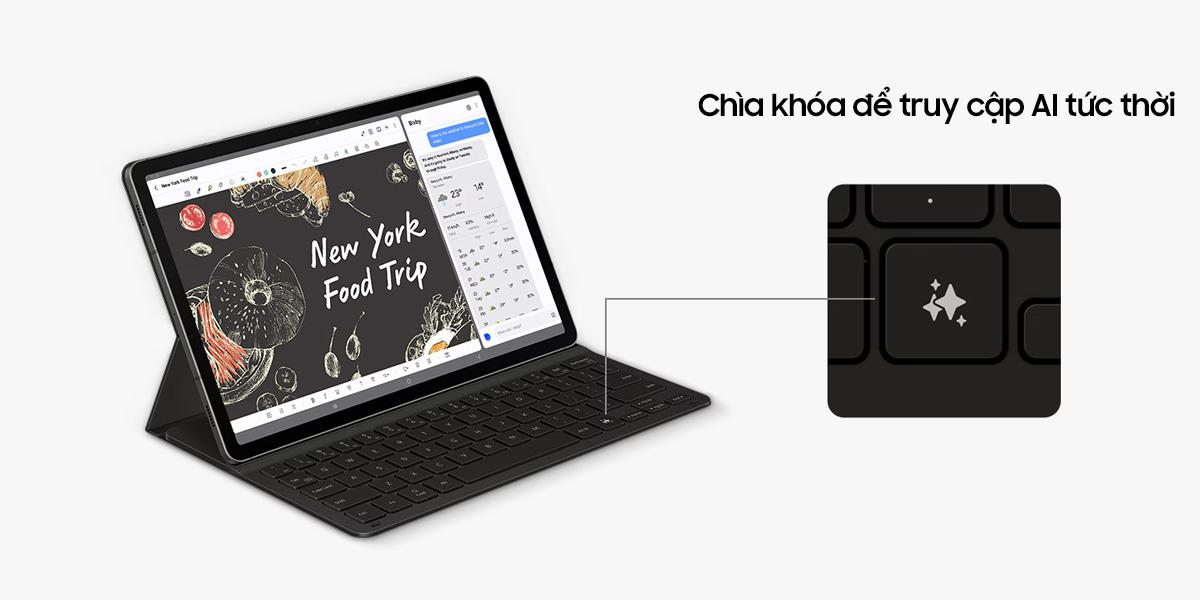 Bao Da Kèm Bàn Phím Samsung Galaxy Tab S9 | S10 Chính Hãng