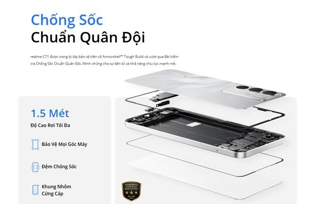 Chống sốc chuẩn qu&acirc;n đội