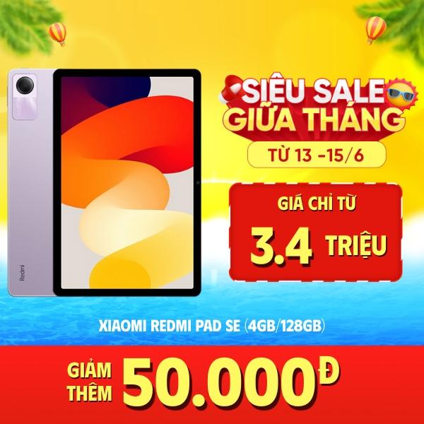 Xiaomi Redmi Pad SE WIFI 4GB/128GB Chính Hãng