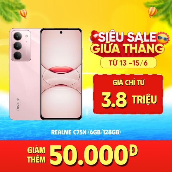 Realme C75x 6GB/128GB Chính Hãng