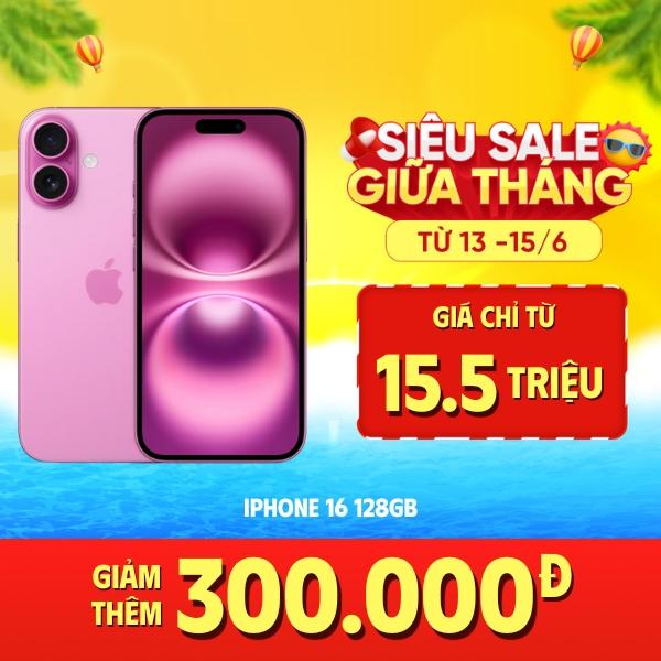 iPhone 16 128GB Cũ 99%
