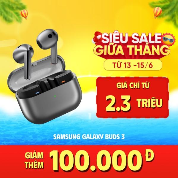 Tai nghe không dây Samsung Galaxy Buds 3 Chính Hãng