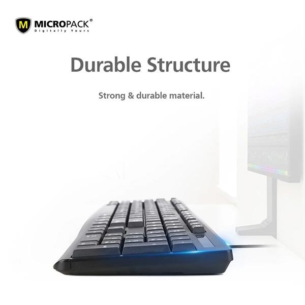 Bàn Phím Có Dây MicroPack Office Lite 2 K-206 Chính Hãng