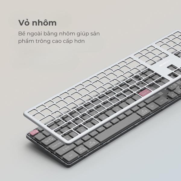 Bàn Phím Không Dây MicroPack Lifestyle K-310W Chính Hãng