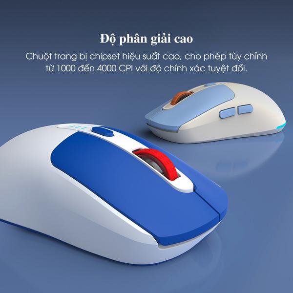 Bộ Bàn Phím Chuột Không Dây MicroPack Lifestyle 2.4G KM-269W Chính Hãng