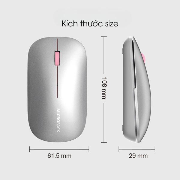 Chuột Không Dây MicroPack Lifestyle ML-203W Chính Hãng