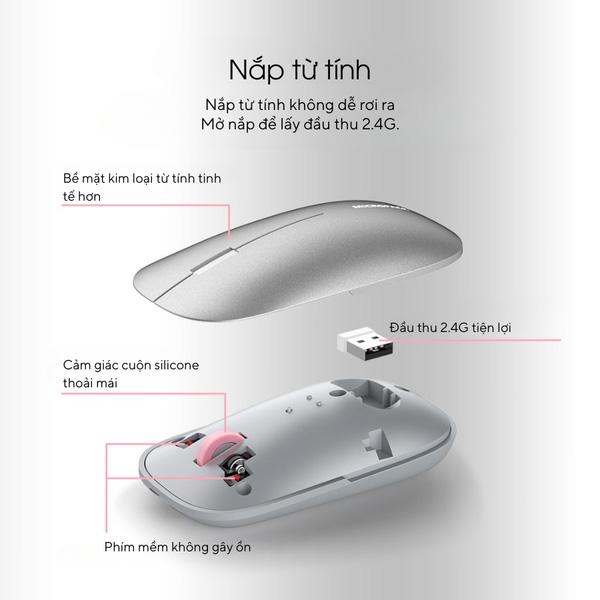 Chuột Không Dây MicroPack Lifestyle ML-203W Chính Hãng