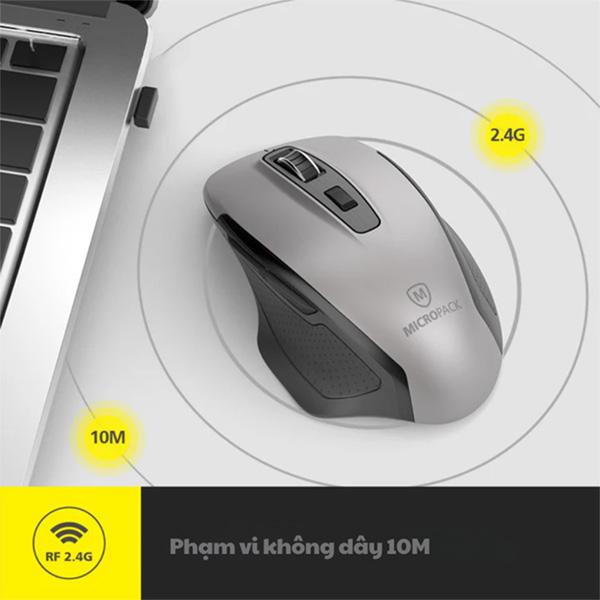 Chuột Không Dây MicroPack Speedy Pro MP-752W Chính Hãng