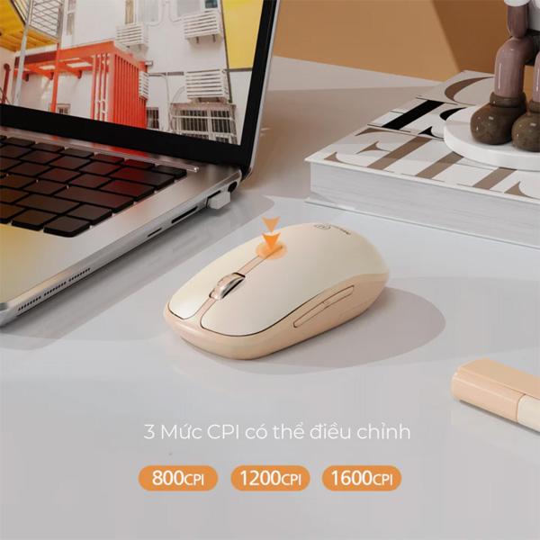 Chuột Không Dây MicroPack Speedy Silent 2 Chính Hãng
