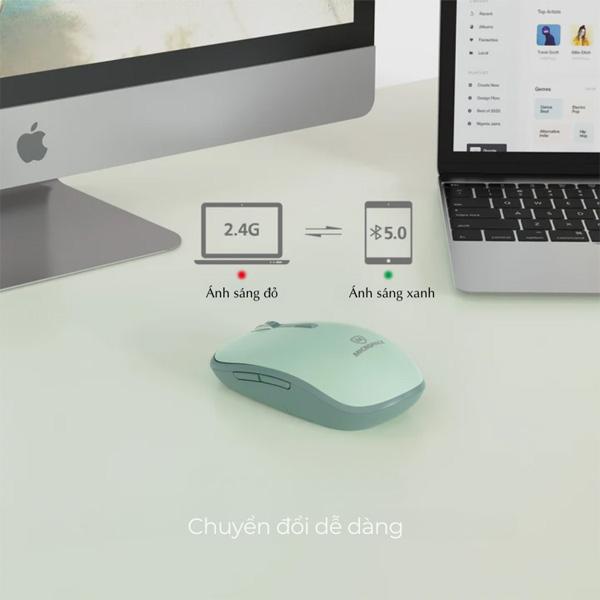 Chuột Không Dây MicroPack Speedy Silent 2 Chính Hãng