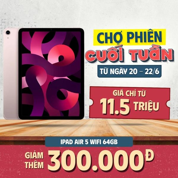 iPad Air 5 10.9 inch 2022 Wifi 64GB Likenew - Fullbox