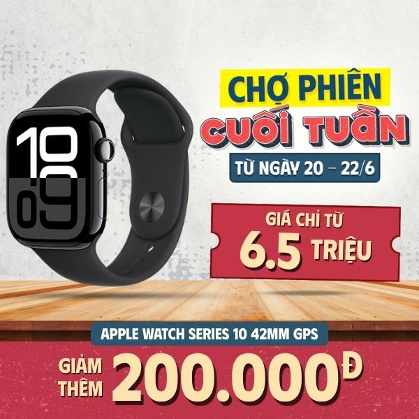 Apple Watch Series 10 42mm GPS Viền Nhôm Cũ 99%