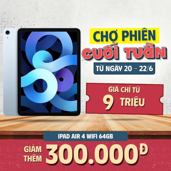 iPad Air 4 10.9 inch Wifi 64GB 2020 Likenew - Fullbox