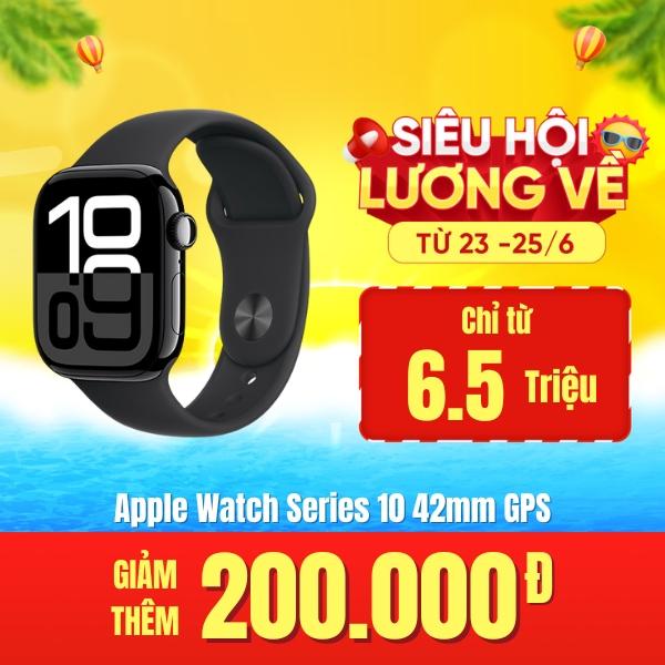 Apple Watch Series 10 42mm GPS Viền Nhôm Cũ 99%