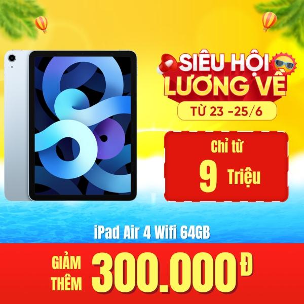 iPad Air 4 10.9 inch Wifi 64GB 2020 Likenew - Fullbox