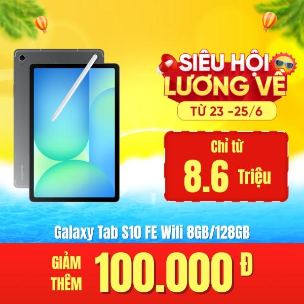 Samsung Galaxy Tab S10 FE Wifi 8GB/128GB Chính Hãng - BHĐT