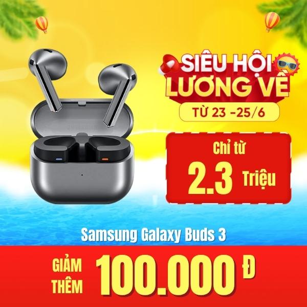Tai nghe không dây Samsung Galaxy Buds 3 Chính Hãng