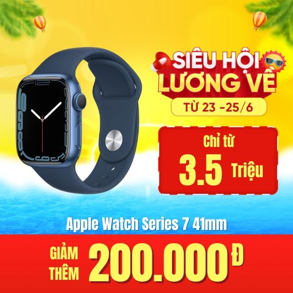 Apple Watch Series 7 41mm Viền Nhôm Cũ 99%