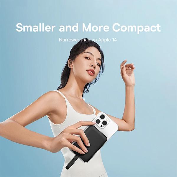 Pin Sạc Dự Phòng Không Dây Baseus Magnetic Mini Wireless 10.000mAh 20W